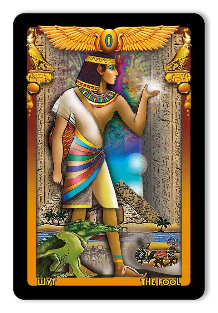 Taro egipskie/ Egyptian Tarot (78 kart + instrukcja)