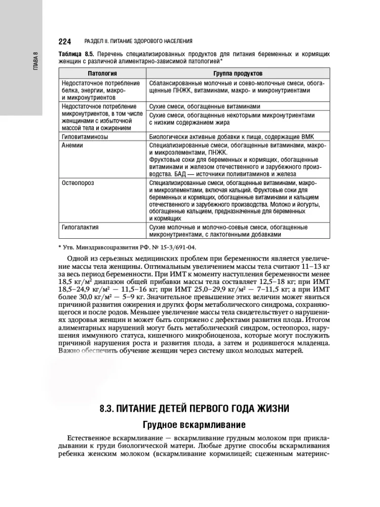 Nutritional Science and Clinical Dietetics