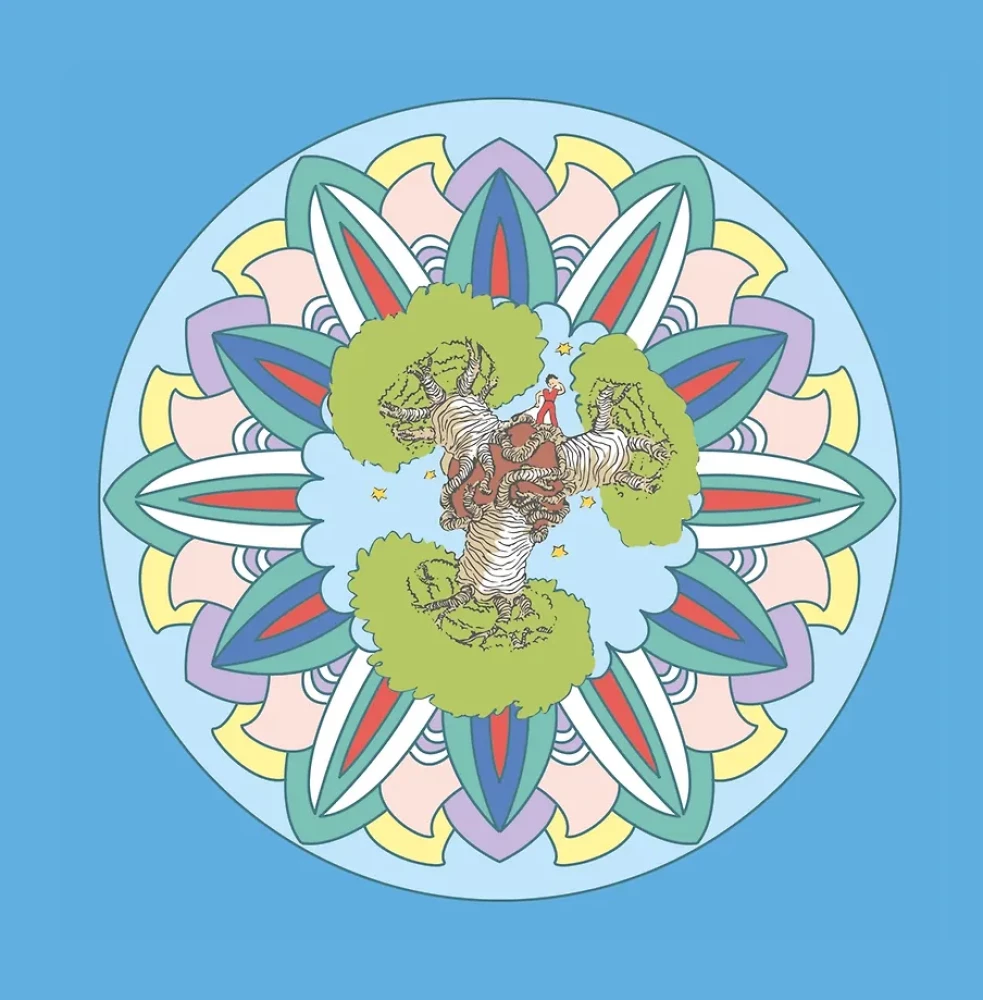 Art coloring anti-stress - In the world of the Little Prince