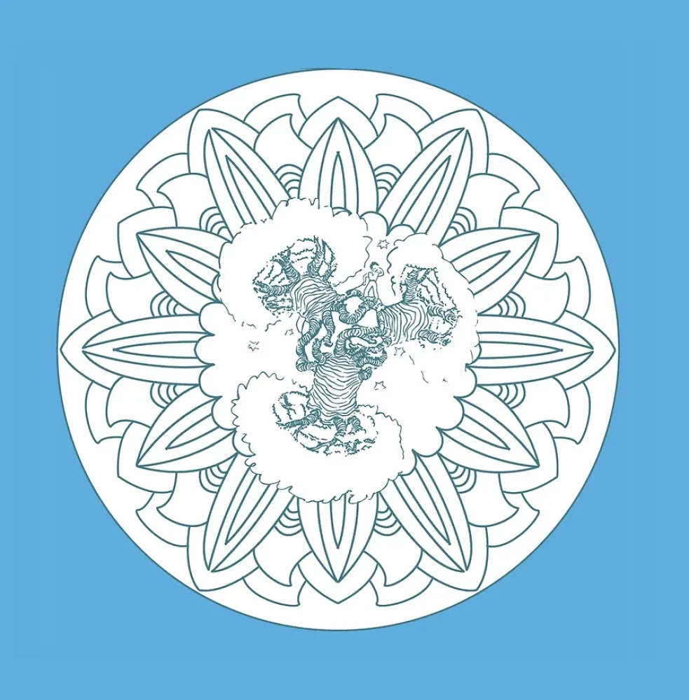 Art coloring anti-stress - In the world of the Little Prince