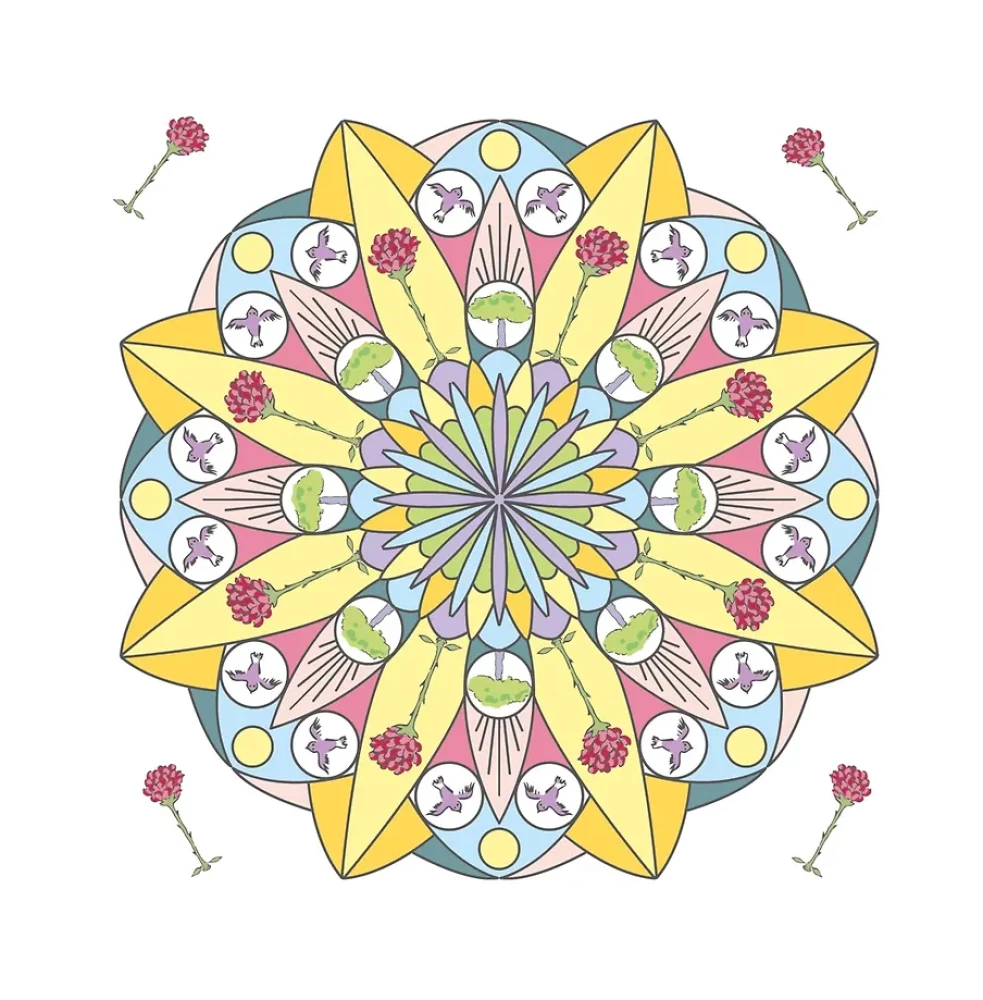 Art coloring anti-stress - In the world of the Little Prince