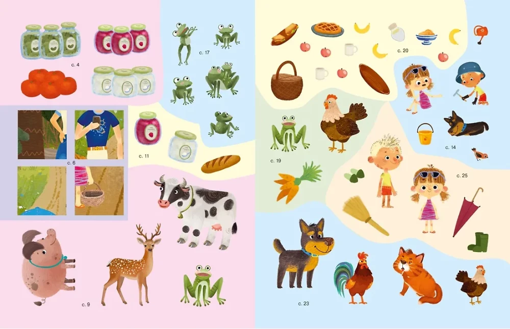 Asya and Vasya. Smart Stickers. Real Friends