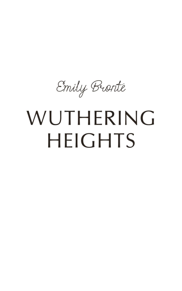 Wuthering Heights / Górska przełęcz