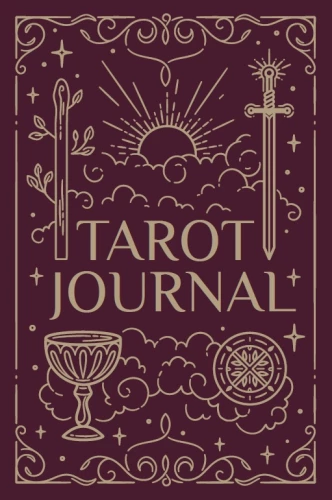 Tarot Journal - Блокнот, дневник, тетрадь, ежедневник таро для таролога на пружине