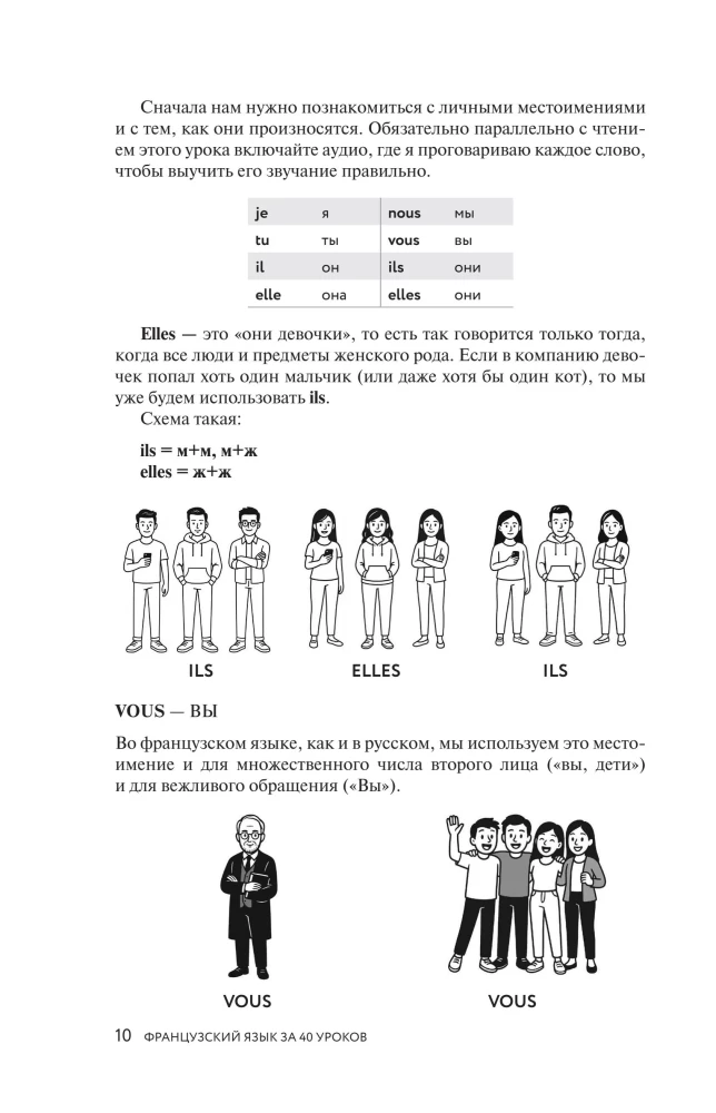 French Language 40 Lessons. Intensive Course for Beginners