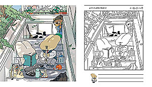 Collection of Bright Days. Coloring Diary