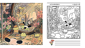 Collection of Bright Days. Coloring Diary