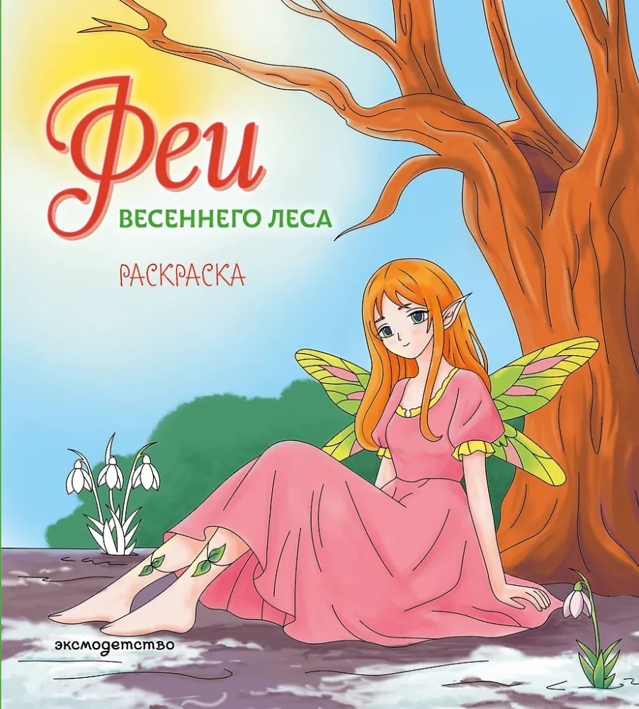 Fairies of the Spring Forest. Coloring Book