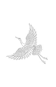 Japan. Spirits and Technologies. Stress Relief Coloring