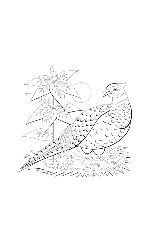 Japan. Spirits and Technologies. Stress Relief Coloring