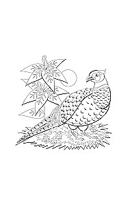 Japan. Spirits and Technologies. Stress Relief Coloring