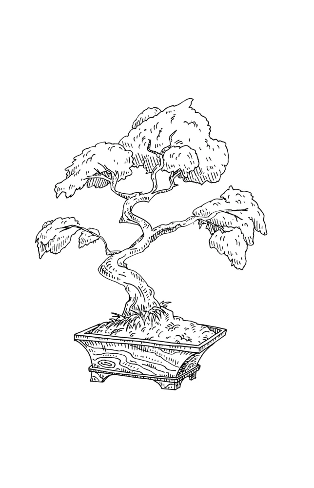 Japan. Spirits and Technologies. Stress Relief Coloring