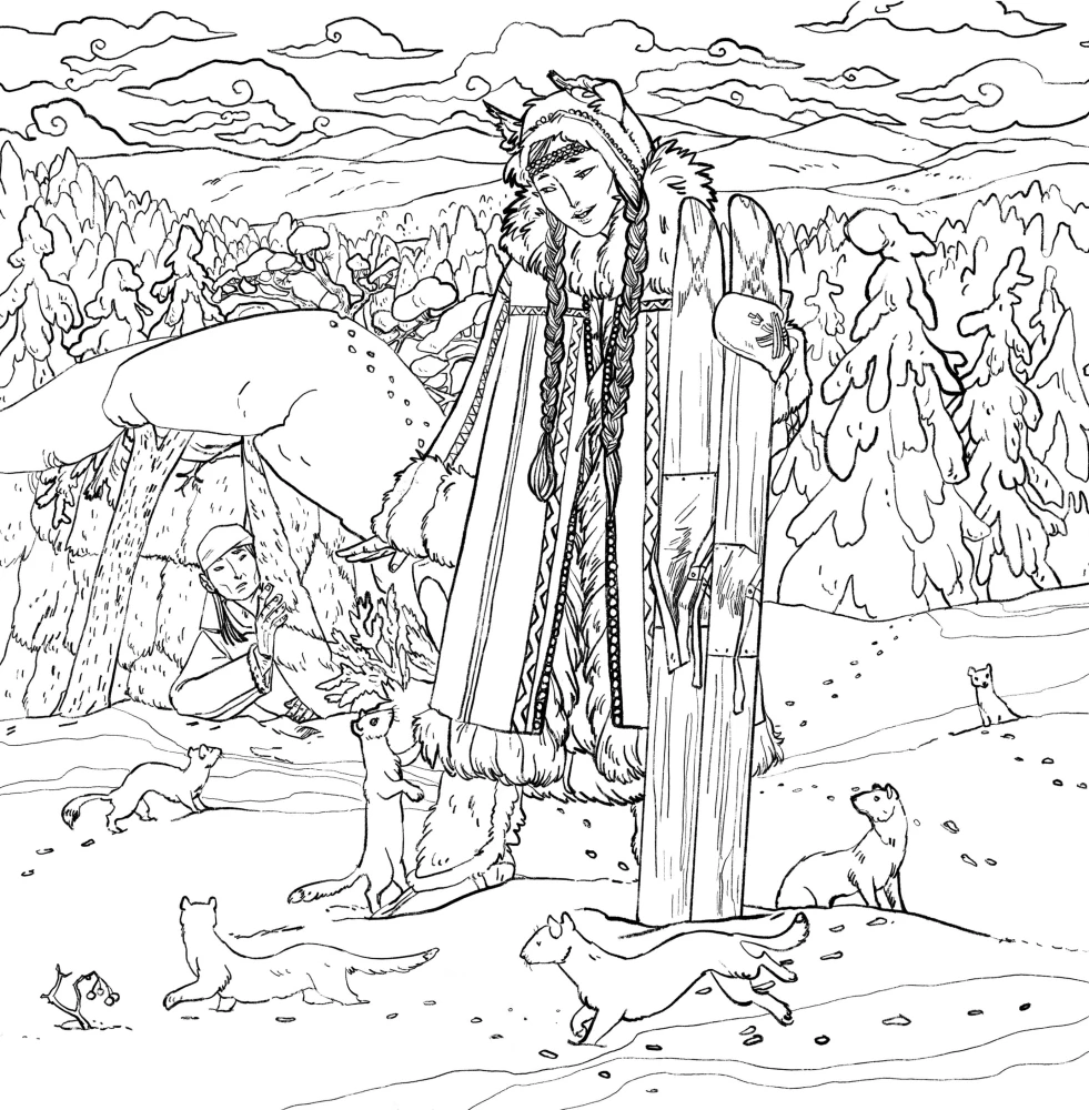 Ičči, vares Kutkh ja teised Siberi mütoloogia vaimid