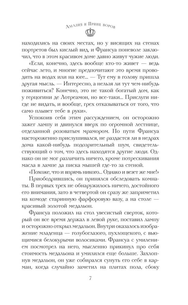 Amalia und der Prinz der Diebe