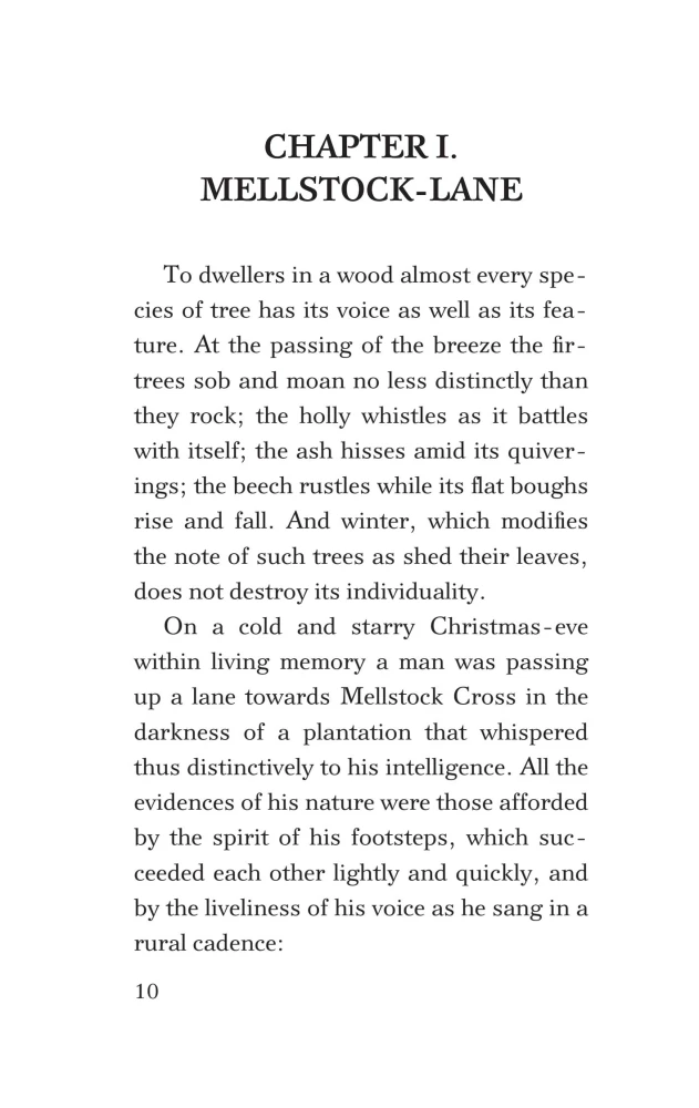 Under the Greenwood Tree