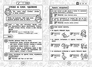 Set All Rules in Russian Language. Grades 1–4