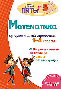 All the rules in mathematics. Grades 1-4 (set)