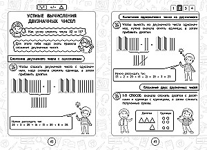 All the rules in mathematics. Grades 1-4 (set)