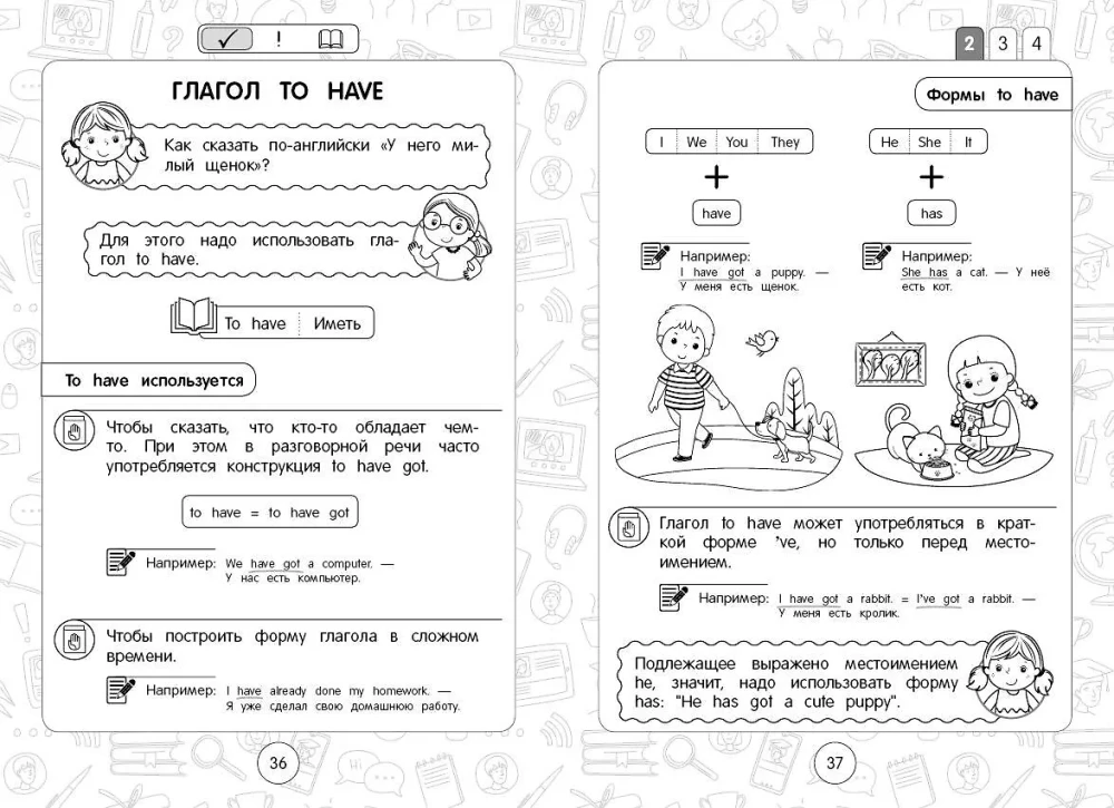 Set of All Rules of English Language. Grades 1–4