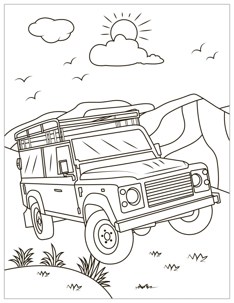 Coloring Books with Stickers. Cars