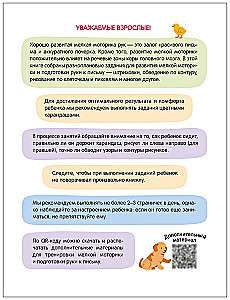 Activity Trainer. Preparation for School. Preparing the Hand for Writing