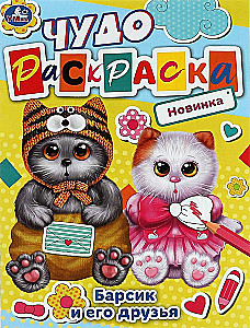 Барсик и его друзья. Чудо-раскраска