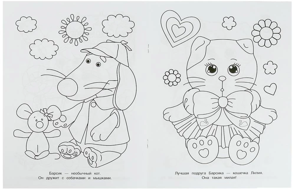 Барсик и его друзья. Чудо-раскраска