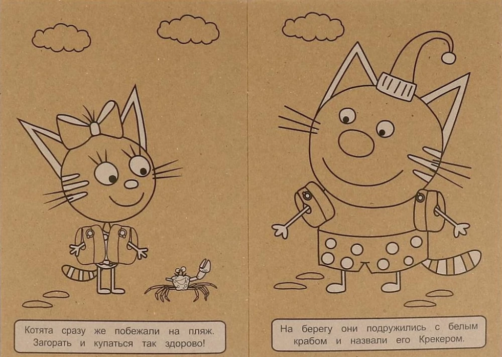 Trys katės ir nuotykių jūra. Nepaprasta istorija