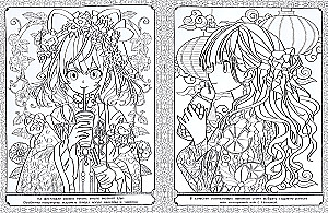 Zdumiewające anime. Kolorowanka artystyczna