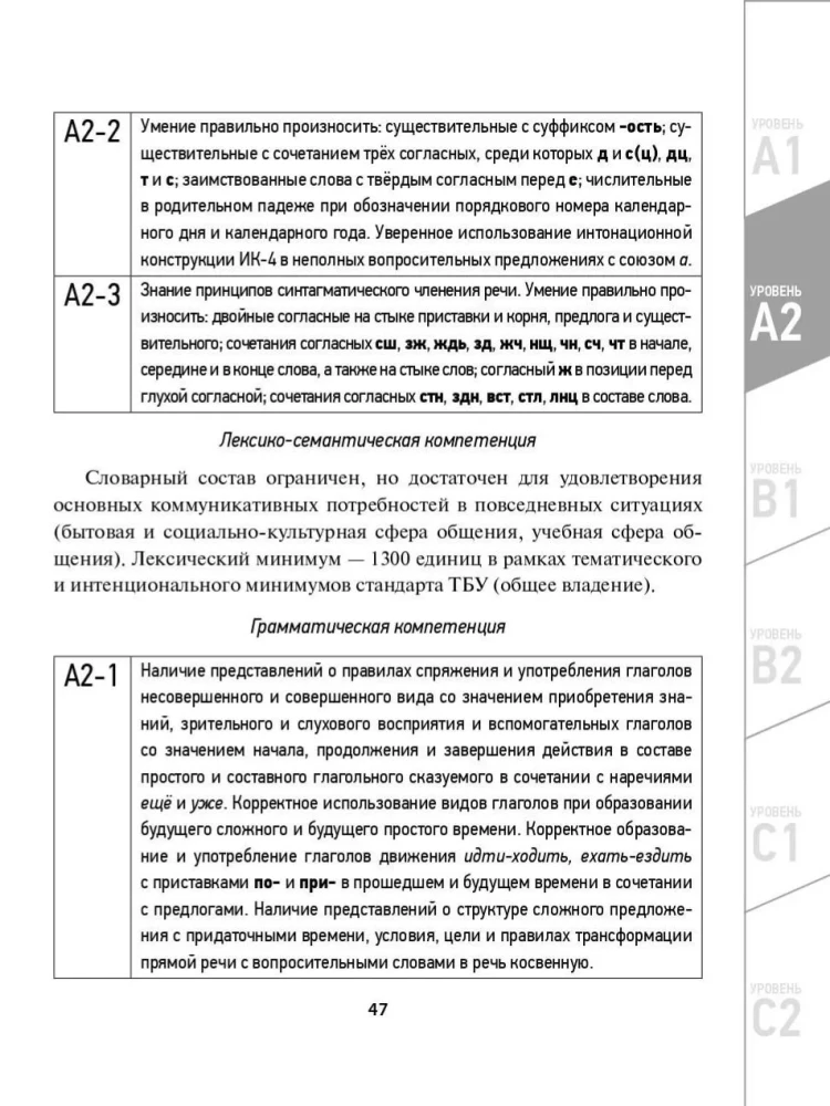 Rusų kalbos programa kaip užsienio kalbos. Lygiai A1-C2. Pagrindinis kursas. Fonetika. Leksika. Gramatika. Klausymas. Skaitymas. Kalbėjimas. Rašymas