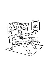 Japanische Tour. Malbuch zur Gegenstandsuche
