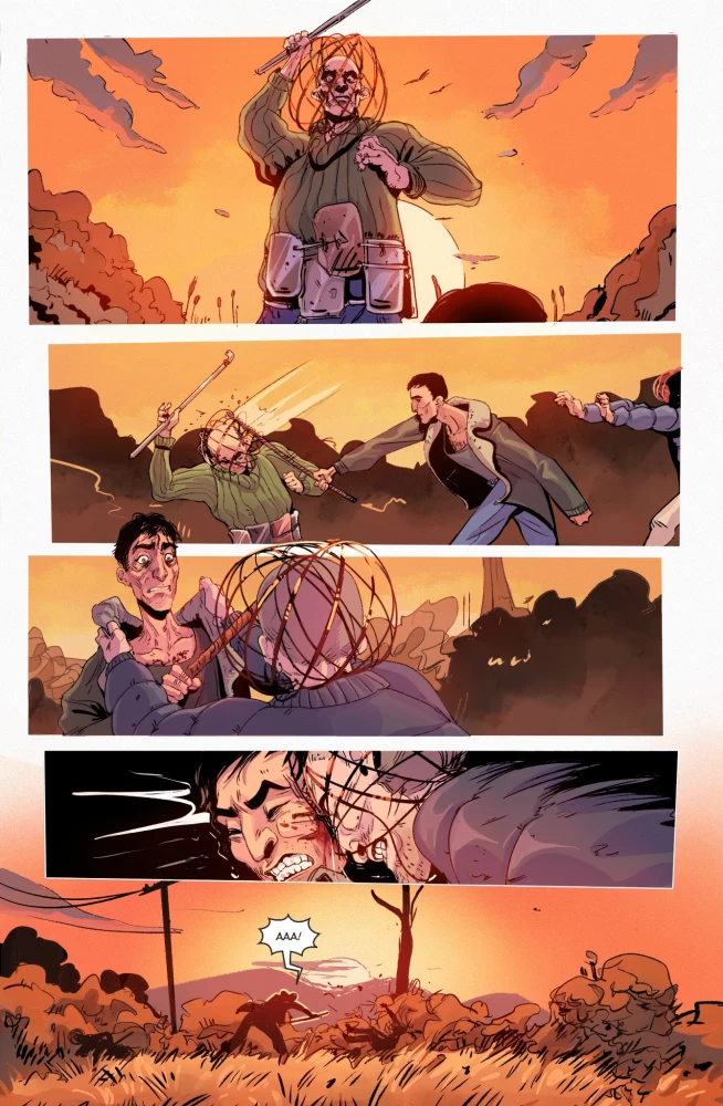 Die Hexe. Durch die Drähte. Teil 1