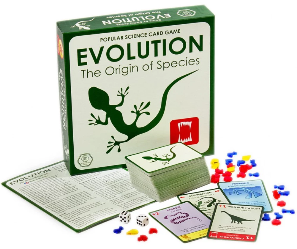 Настольная игра - Evolution. The Origin of Species (на английском языке)