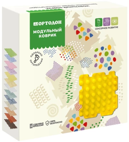 Modular Mat - Island. White Chocolate (Soft), 1 Puzzle