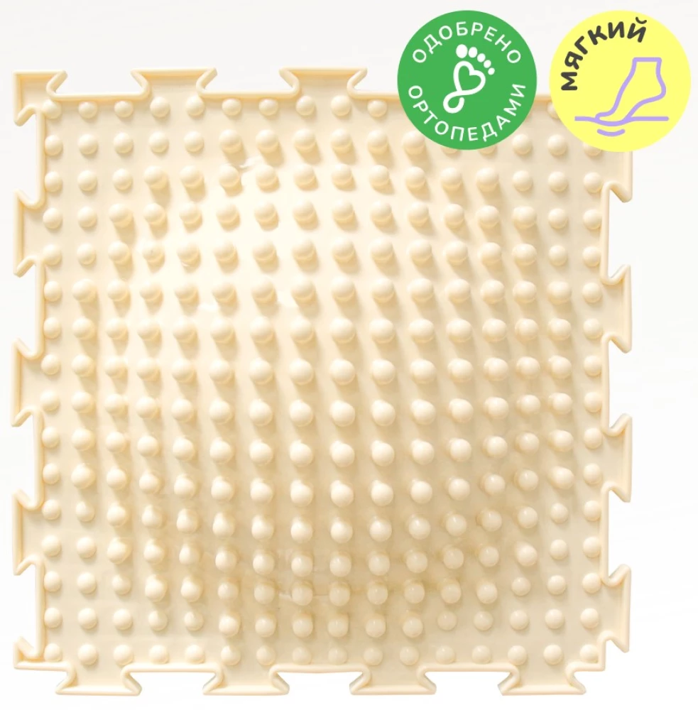Modular Mat - Island. White Chocolate (Soft), 1 Puzzle