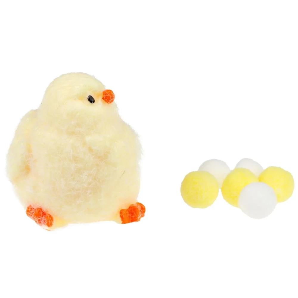 Игрушка-антистресс - Крутой замес. Пушок цыпленок