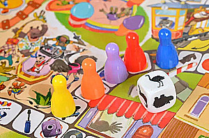 Настольная игра - Следопыты. Пушистые бродилки