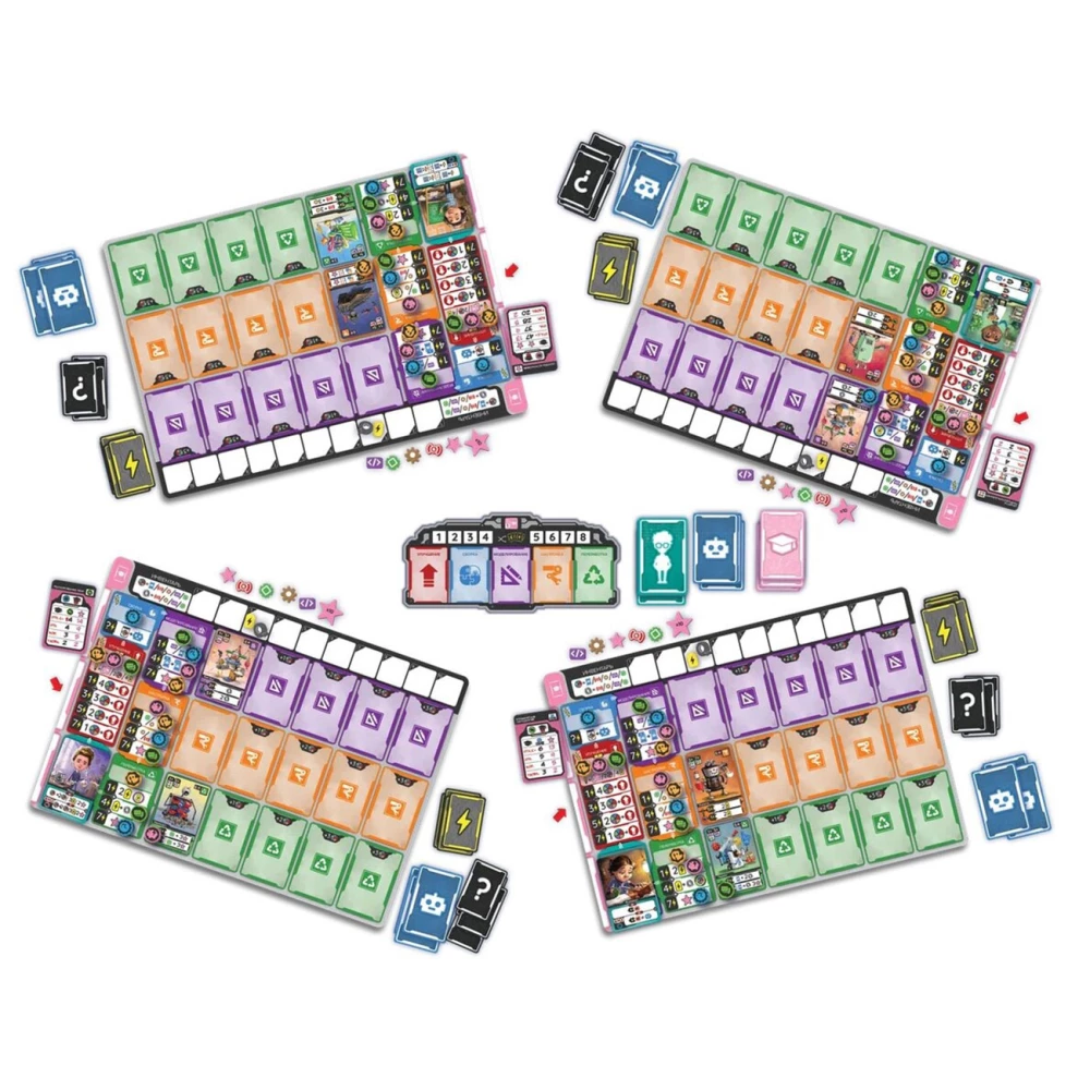 Настольная игра - Мастерская роботов