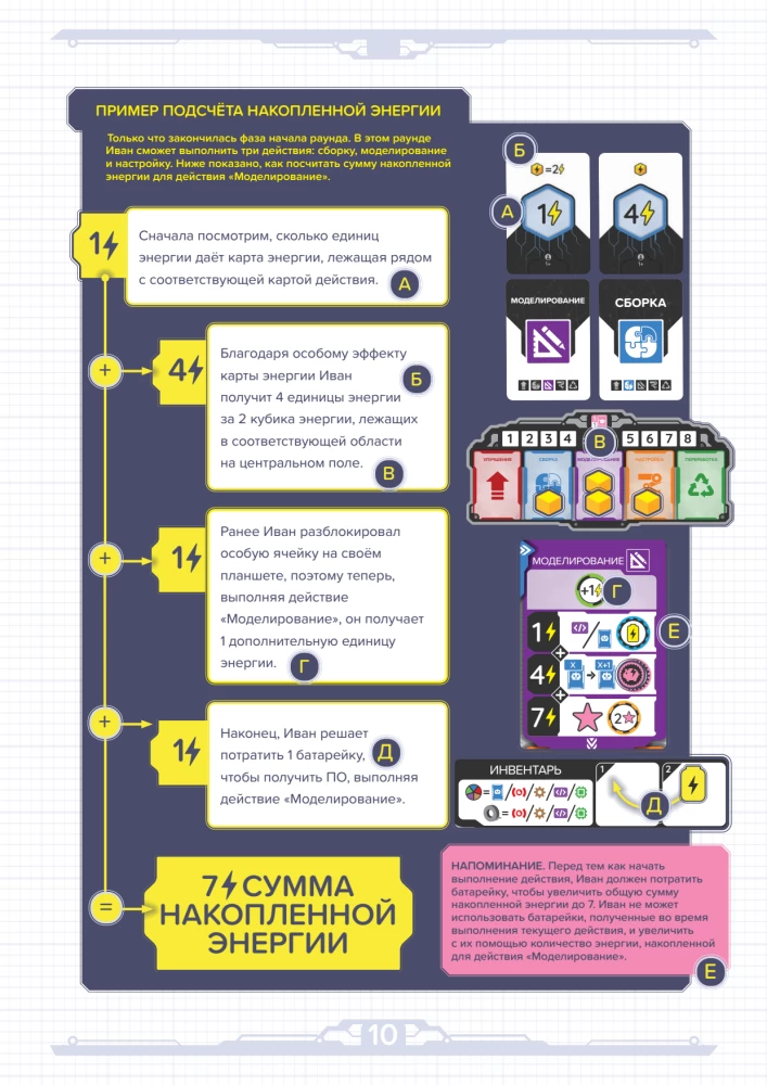 Настольная игра - Мастерская роботов