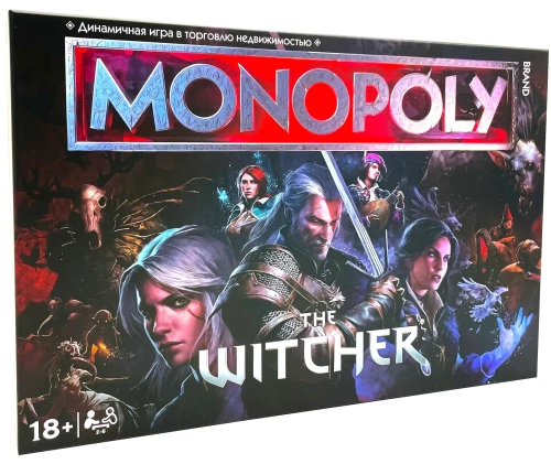 Настольная игра - Монополия. Ведьмак