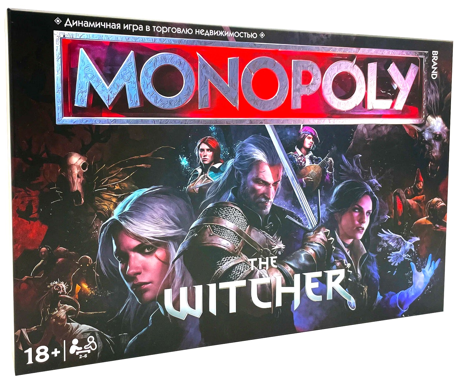 Gra planszowa - Monopoly. Wiedźmin