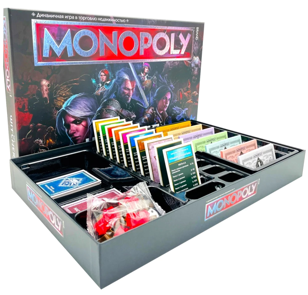 Настольная игра - Монополия. Ведьмак