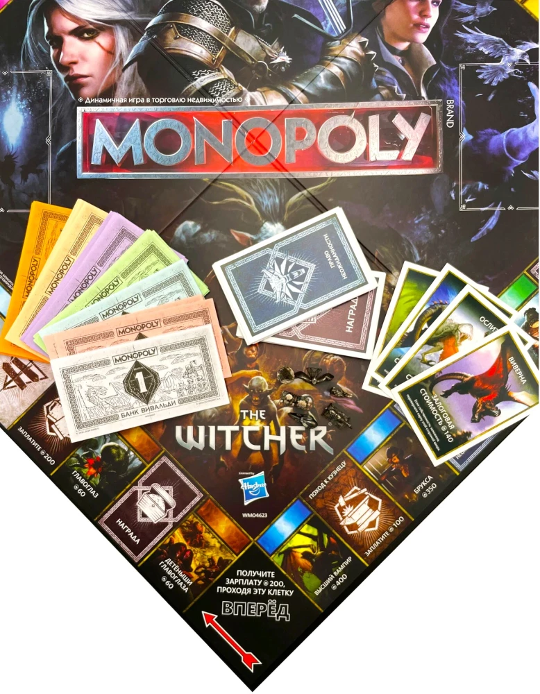 Настольная игра - Монополия. Ведьмак