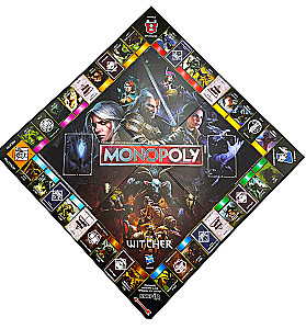 Настольная игра - Монополия. Ведьмак