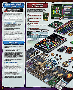 Tabletop game - Throne of Cubes. Adventures (expansion)