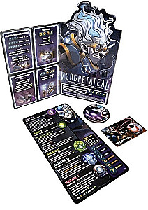 Cube Throne Board Game. Second Season. Cursed Pirate vs Inventor