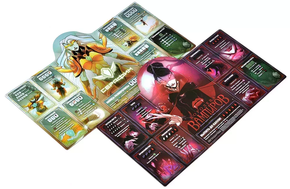 Tabletop Game - Throne of Cubes. Season Two. Seraphim vs Queen of Vampires