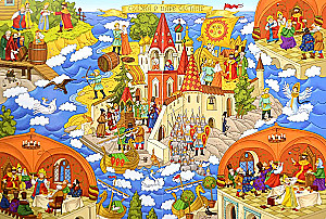 Wimmelbuch. Pushkin's Tales in Pictures