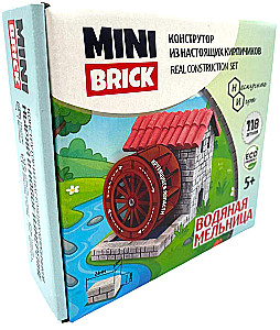 Конструктор из кирпичиков - Minibrick. Водяная мельница