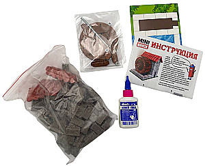 Конструктор из кирпичиков - Minibrick. Водяная мельница